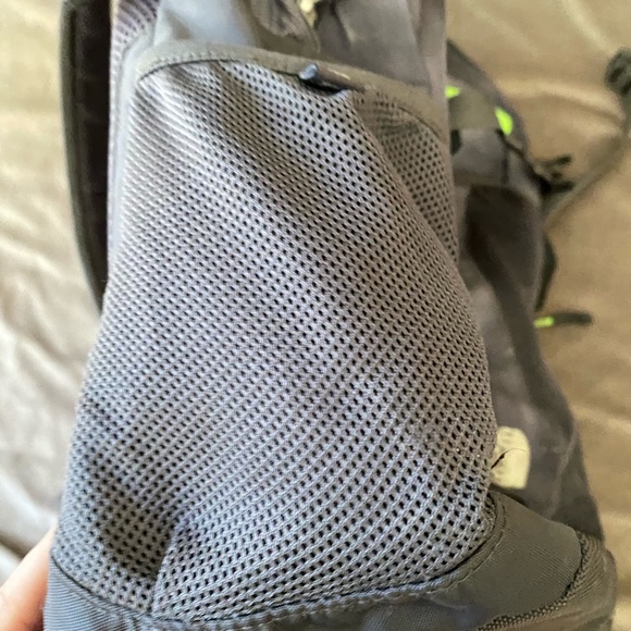 Gray & Green North Face Recon Backpack - Picture 5 of 8